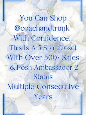SHOP WITH CONFIDENCE💕5⭐CLOSET✨POSH AMBASSADOR 2🥇OVER 500+ SALES😊FAST SHIPPING